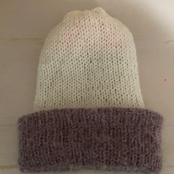 Reversible beanie 🧶 New handmade knitted winter hat ❄️ - Picture 6 of 6